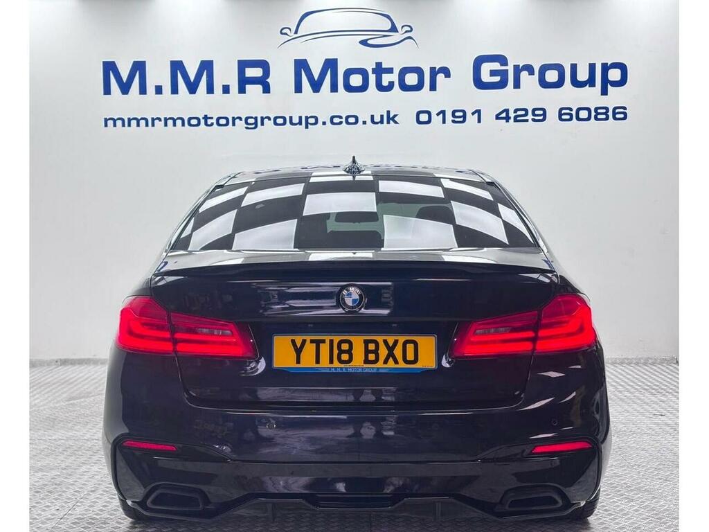 BMW 5 Series 2.0 520D M Sport Euro 6 Ss YT18BXO Black #6