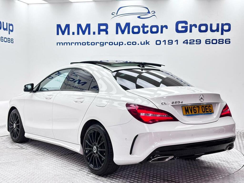 Mercedes-Benz CLA Class 2.1 Cla220d Amg Line Coupe 7G-dct Euro 6 Ss White #5