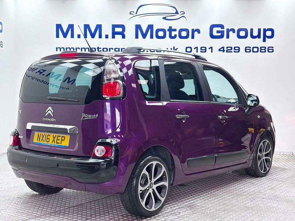 Citroen C3 Picasso 1.2 Puretech Platinum Euro 6 Purple #4