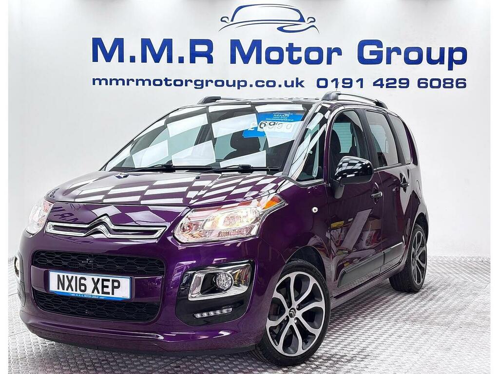 Citroen C3 Picasso 1.2 Puretech Platinum Euro 6 Purple #2