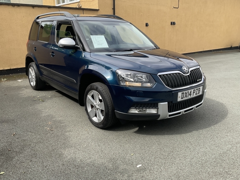 Skoda Yeti Suv Blue #2