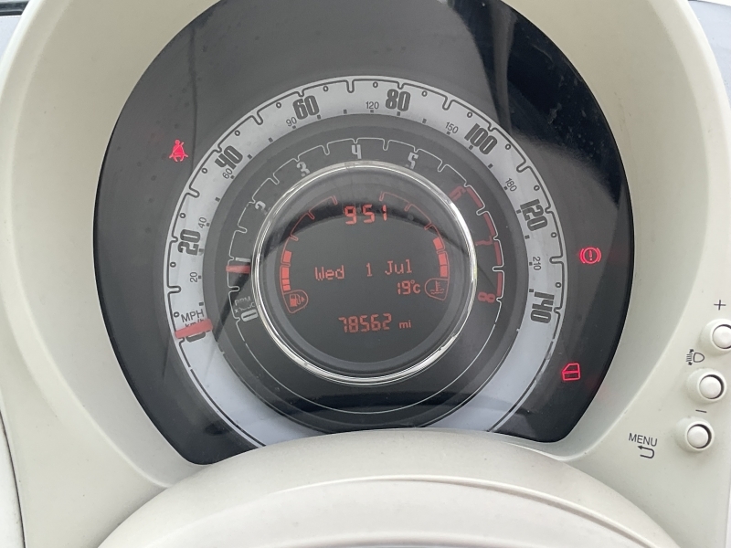Fiat 500 Pop White #3