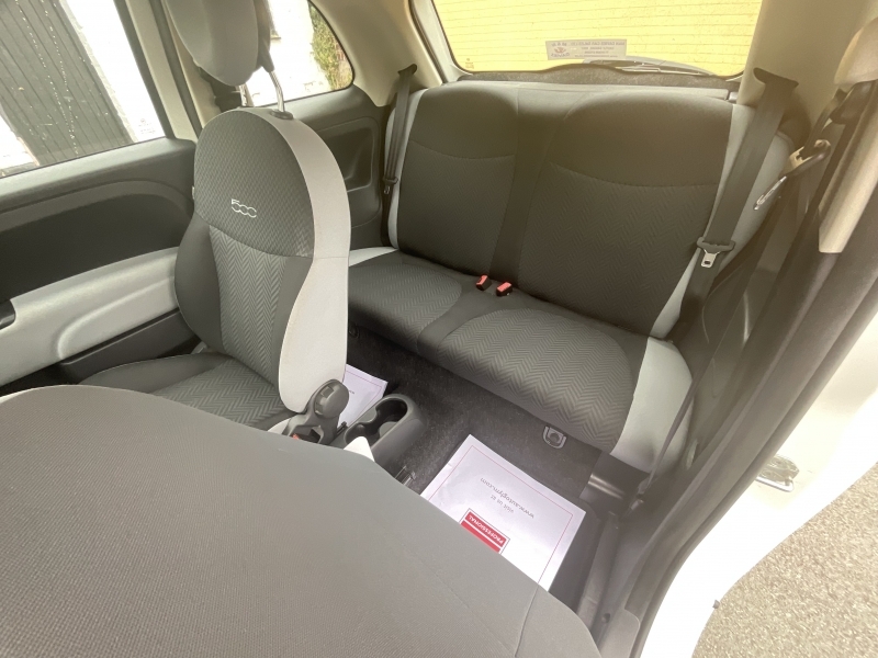 Fiat 500 Pop White #5