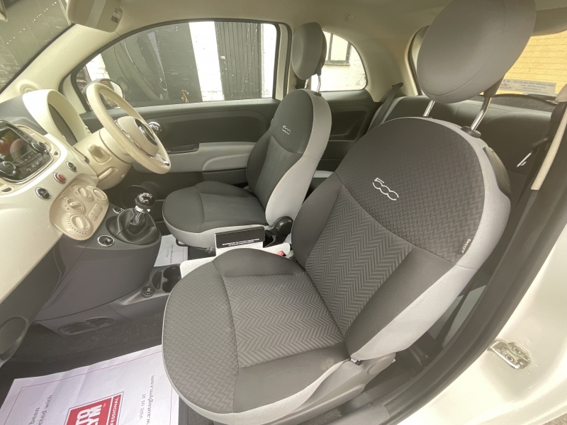 Fiat 500 Pop White #6