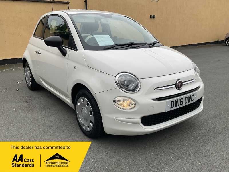 Fiat 500 Pop White