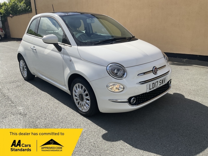 Fiat 500 Lounge White