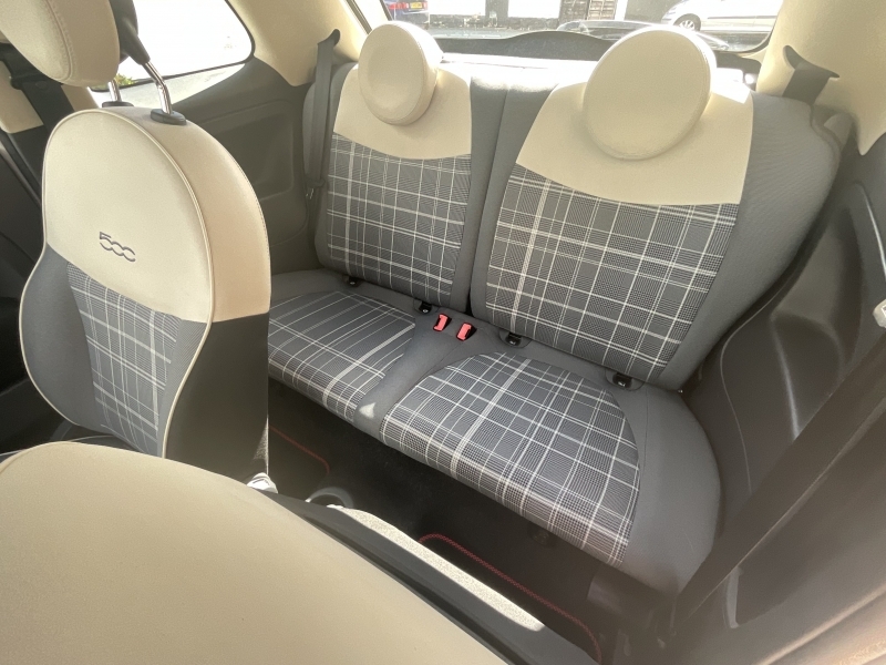 Fiat 500 1.2 Lounge Hatchback Euro 6 Ss Red #9