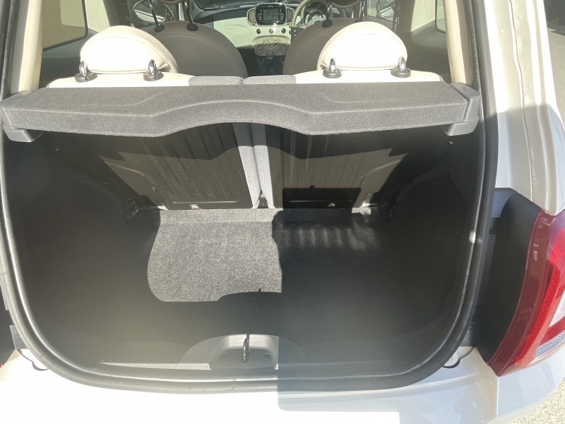 Fiat 500 Lounge White #5