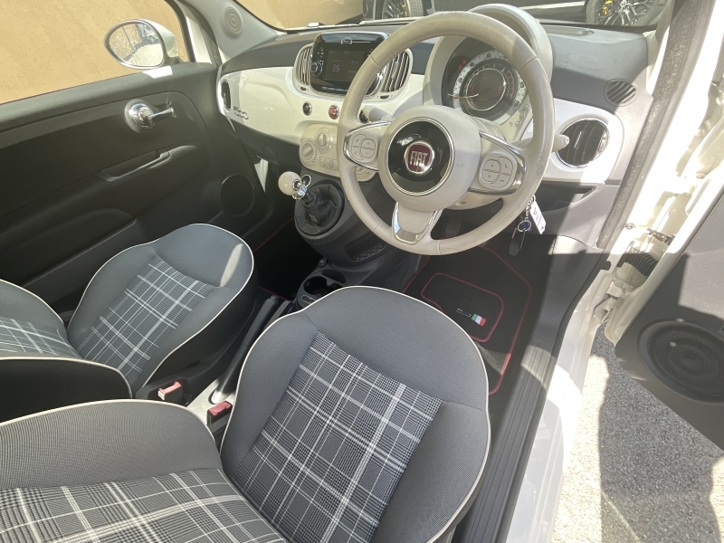 Fiat 500 1.2 Lounge Hatchback Euro 6 Ss Red #13