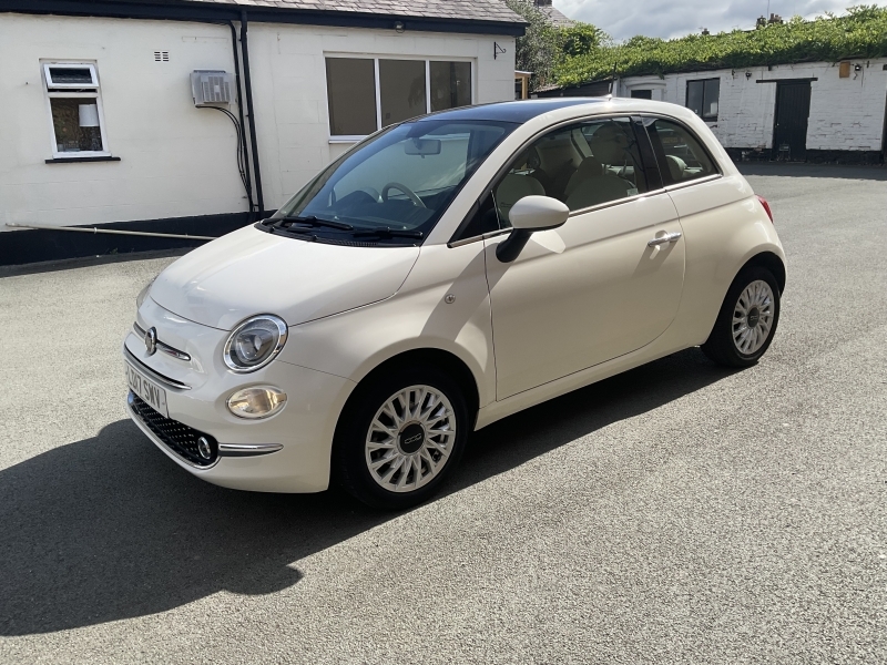 Fiat 500 1.2 Lounge Hatchback Euro 6 Ss Red #22