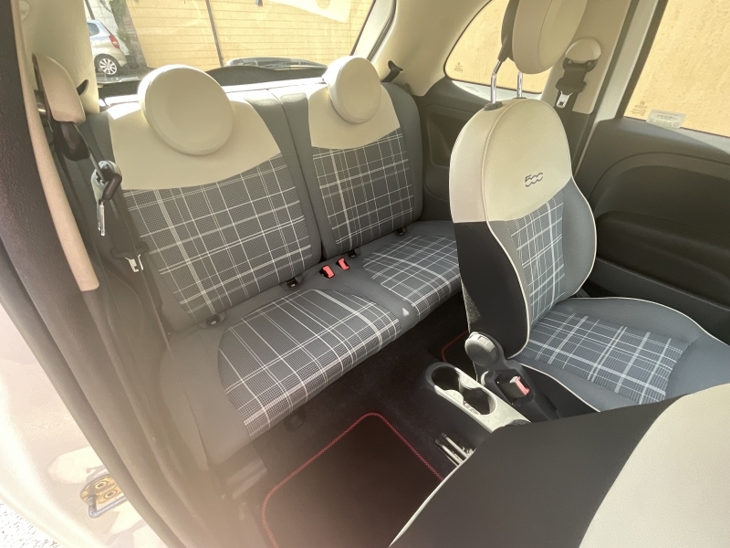 Fiat 500 1.2 Lounge Hatchback Euro 6 Ss Red #12
