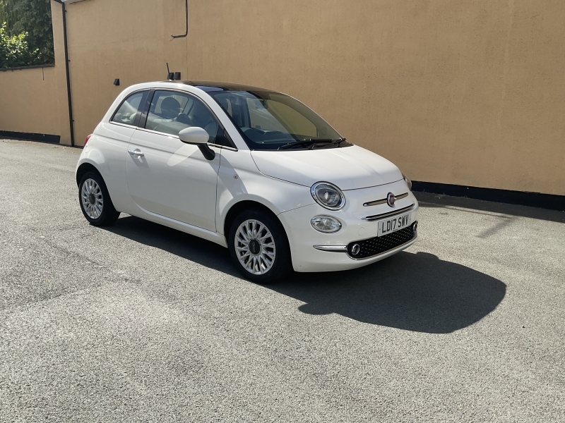Fiat 500 Lounge White #2