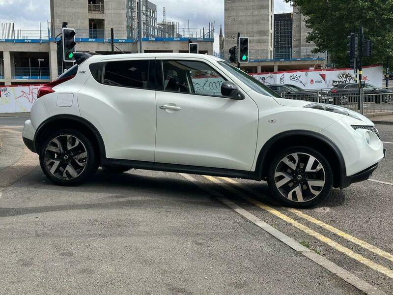 Nissan Juke 1.6 N-tec Euro 5 White #5