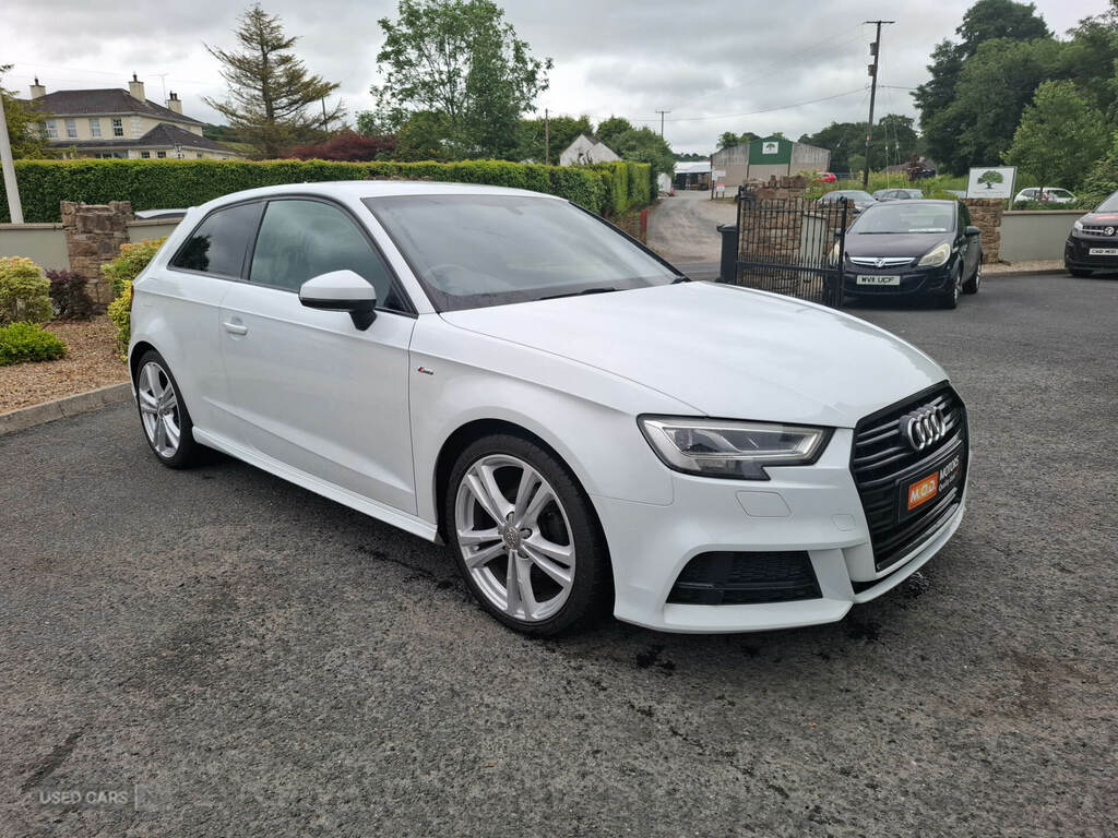 Audi A3 1.6 Tdi 116 S Line White