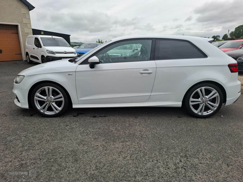 Audi A3 1.6 Tdi 116 S Line NA17KXZ White #3