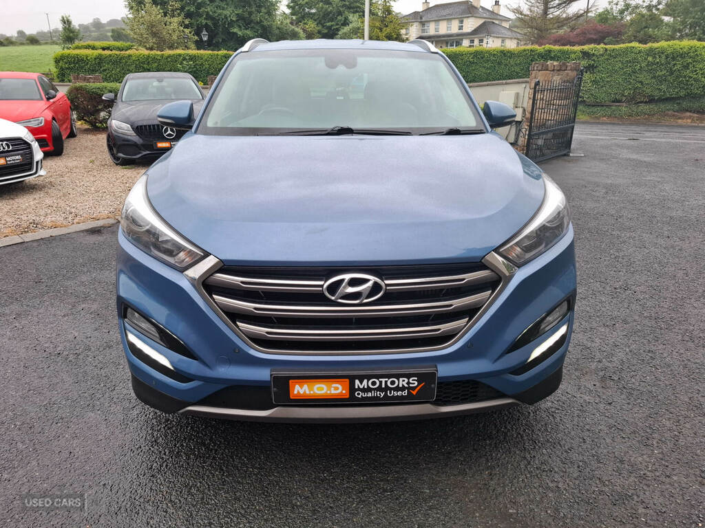 Hyundai Tucson 2.0 Crdi Blue Drive Premium 2Wd Blue #6