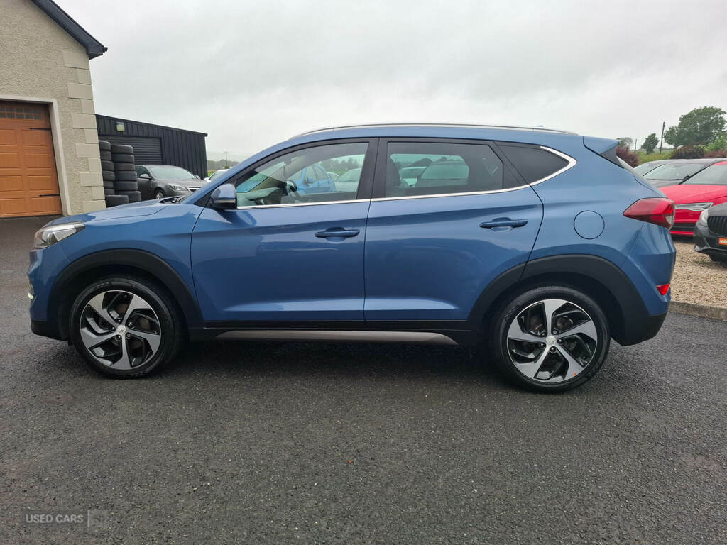 Hyundai Tucson 2.0 Crdi Blue Drive Premium 2Wd Blue #3