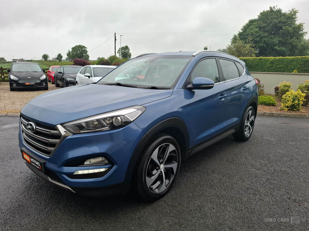 Hyundai Tucson 2.0 Crdi Blue Drive Premium 2Wd Blue #2