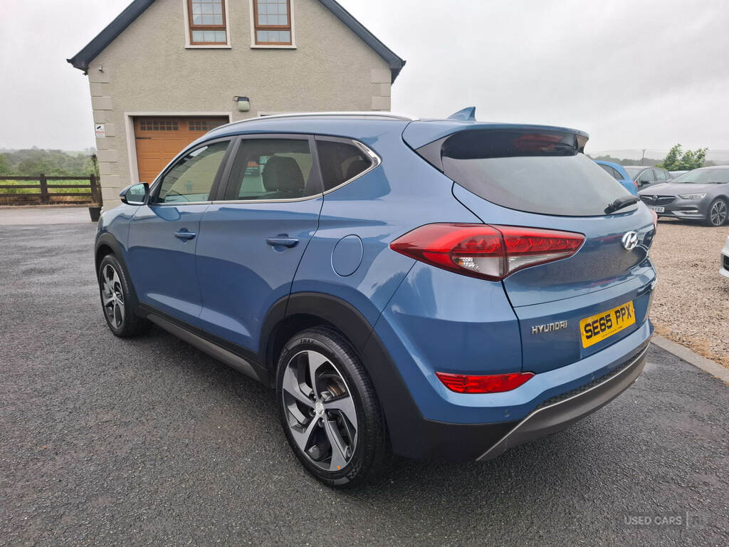 Hyundai Tucson 2.0 Crdi Blue Drive Premium 2Wd Blue #4