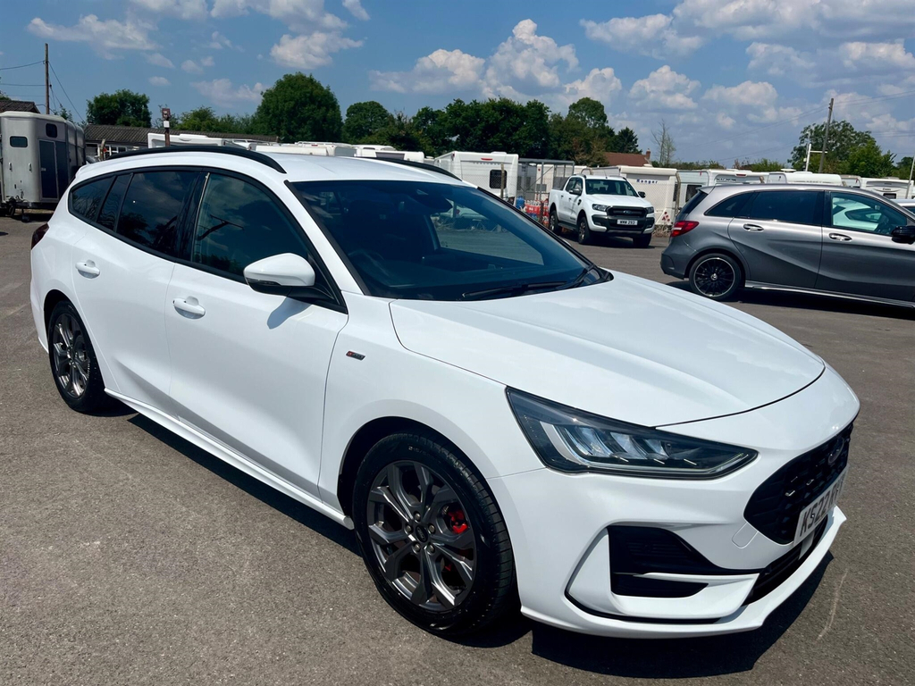 Ford Focus 1.0T Ecoboost St-line Euro 6 Ss KS22RVY White #3