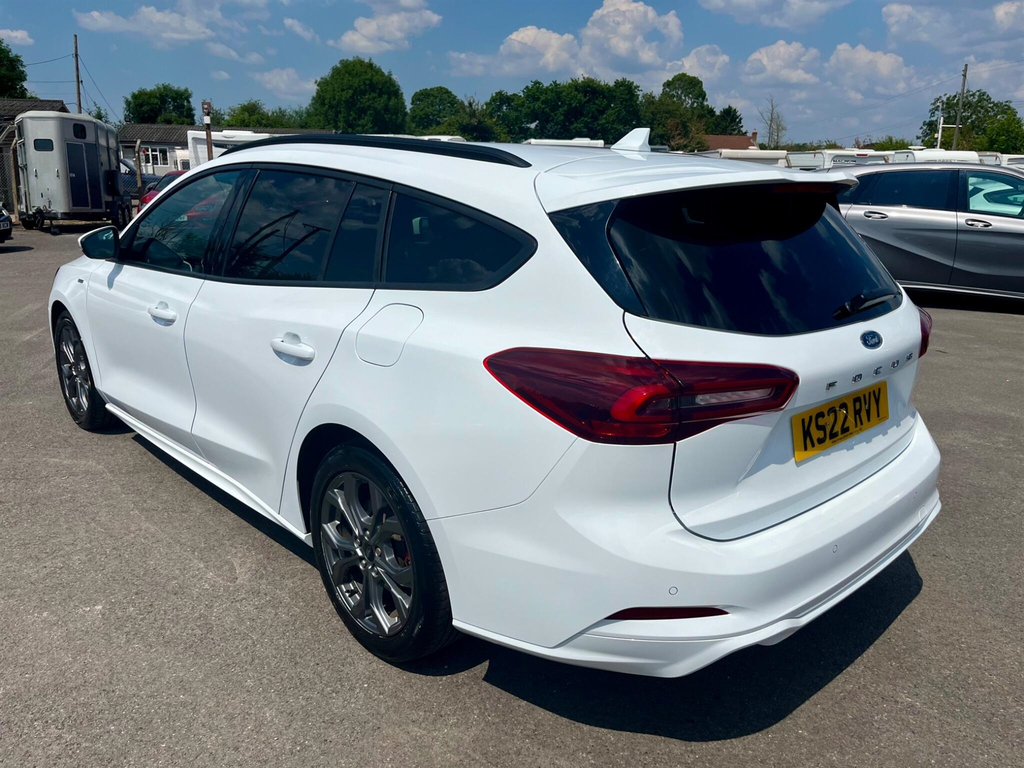 Ford Focus 1.0T Ecoboost St-line Euro 6 Ss KS22RVY White #6