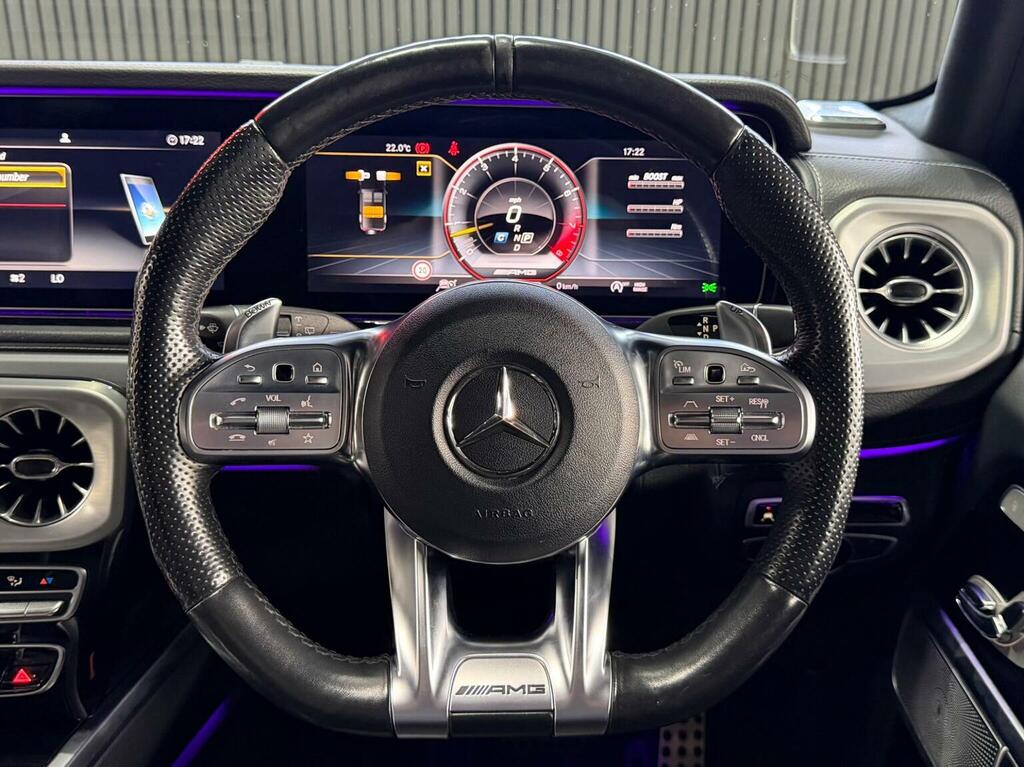Mercedes-Benz G Class G63 V8 Biturbo Amg Spds7gt Euro 6 Black #20