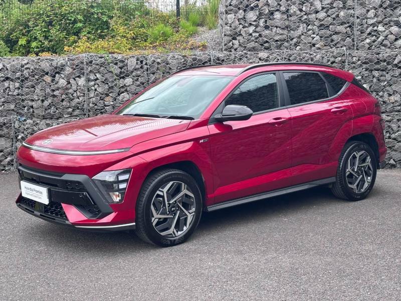 Hyundai Kona 1.6 Hybrid 138 N Line Dct Red #4