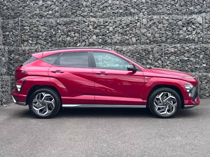 Hyundai Kona 1.6 Hybrid 138 N Line Dct Red #2