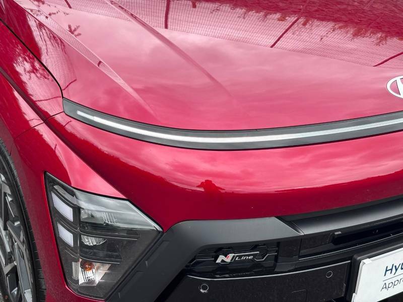 Hyundai Kona 1.6 Hybrid 138 N Line Dct Red #5