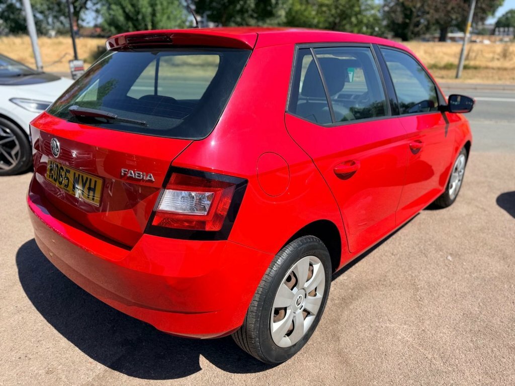 Skoda Fabia 1L S ND65WYH Red #4