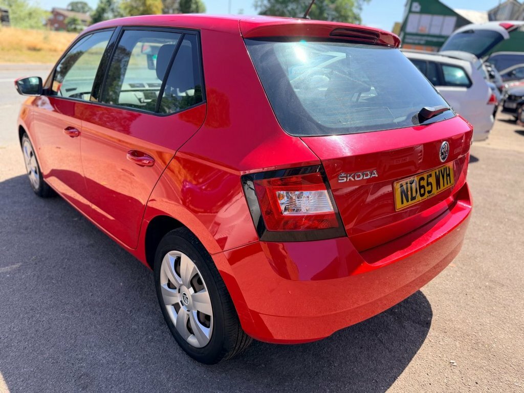 Skoda Fabia 1L S ND65WYH Red #5