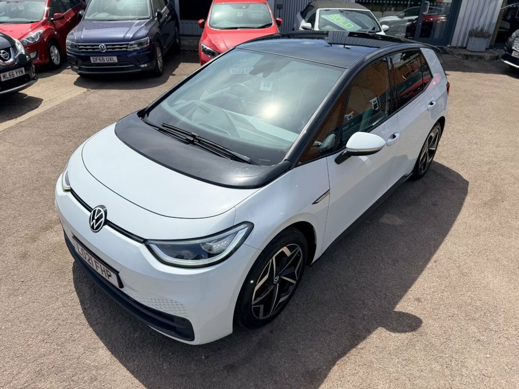 Volkswagen ID.3 Hatchback White #2