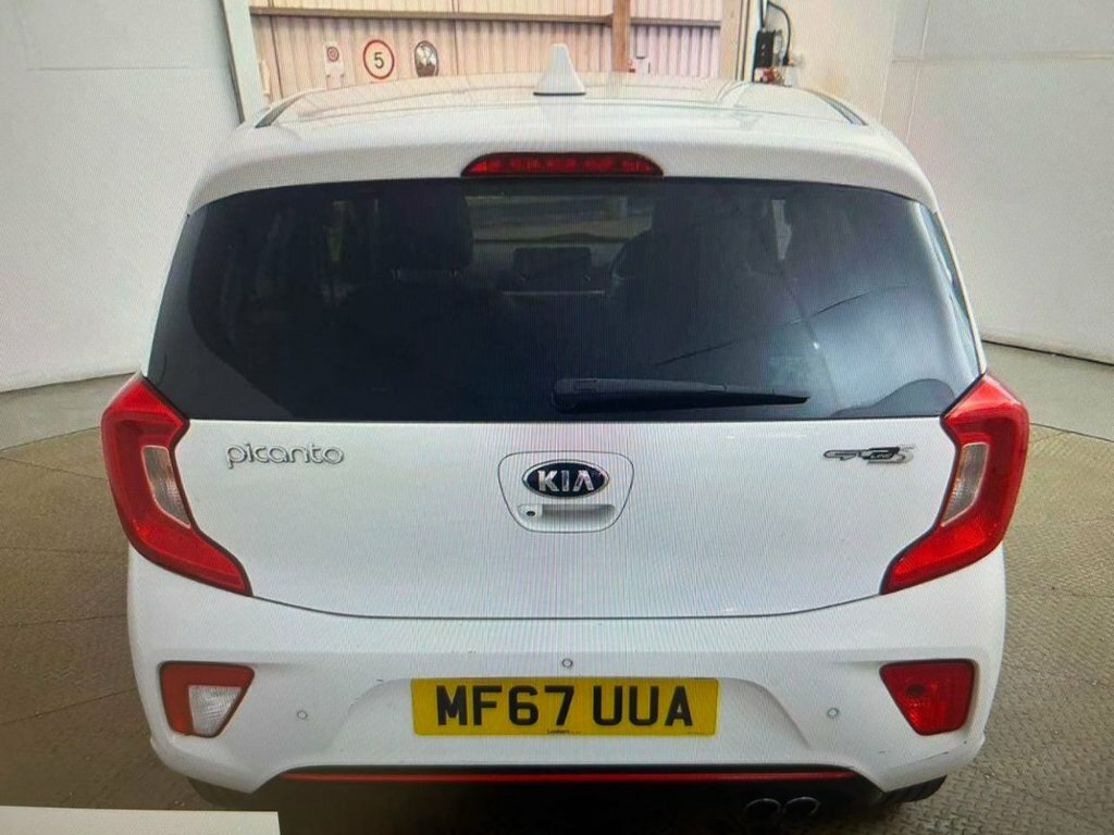 Kia Picanto Hatchback Red #4