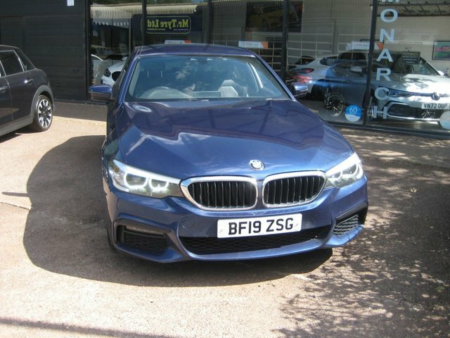 BMW 5 Series 2.0 520D M Sport Saloon Euro 6 S Blue #5