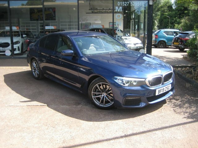 BMW 5 Series 2.0 520D M Sport Saloon Euro 6 S Blue
