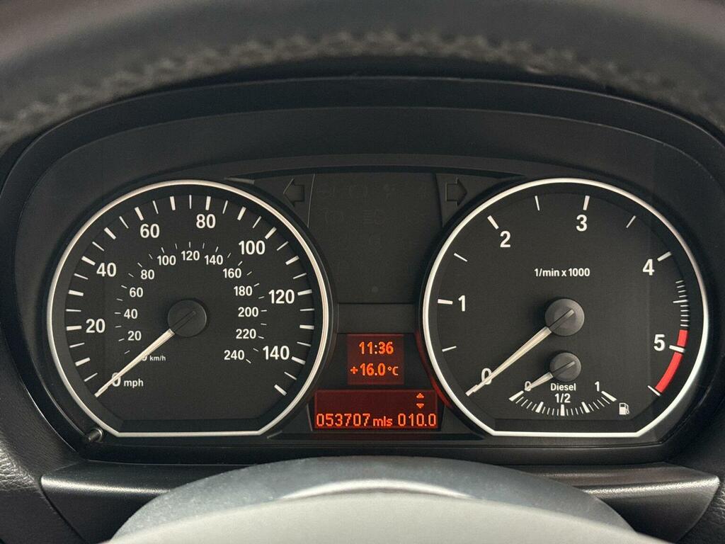BMW 1 Series Coupe 2.0 118D M Sport Euro 5 Ss 201161 Black #45