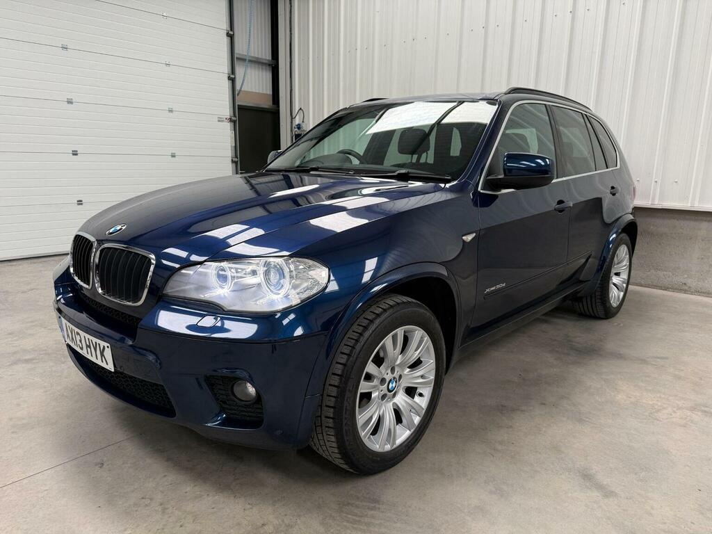 BMW X5 3.0 30D M Sport Xdrive Euro 5 Blue #4