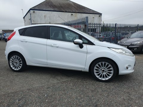Ford Fiesta Titanium Tdci White