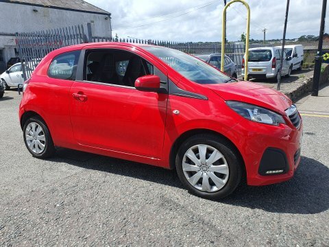 Peugeot 108 Active DH66DWE Red #2