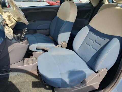 Fiat 500 Hatchback White #14