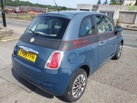 Fiat 500 Pop Blue #5
