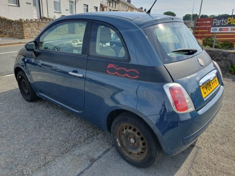 Fiat 500 Hatchback White #7