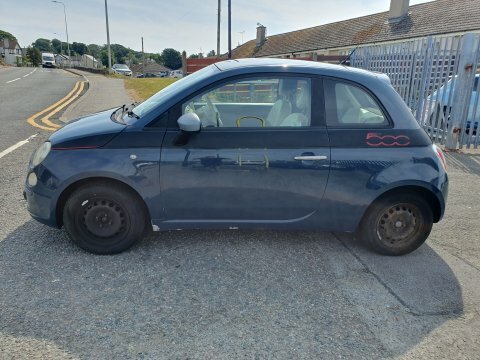 Fiat 500 Hatchback White #8