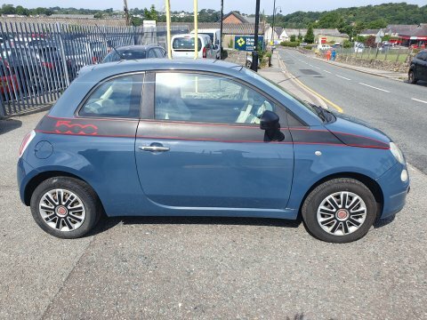 Fiat 500 Pop Blue #4