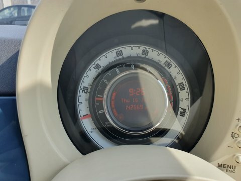 Fiat 500 Hatchback White #10