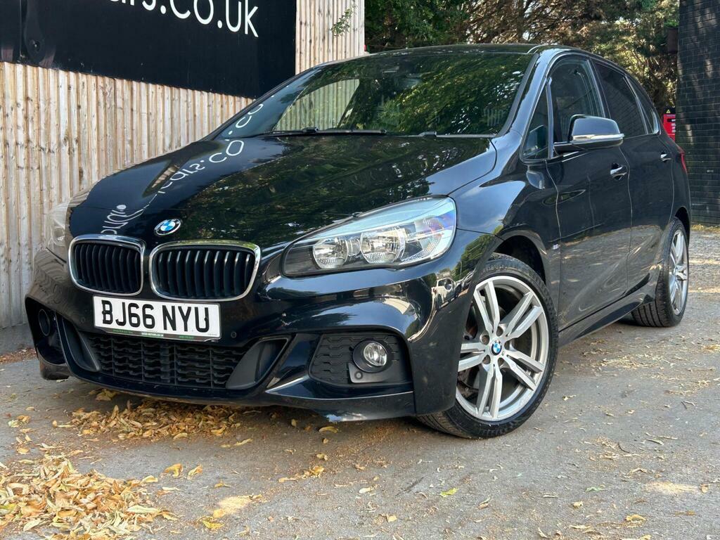 BMW 2 Series Active Tourer 2.0 220D M Sport Euro 6 S S Black #2