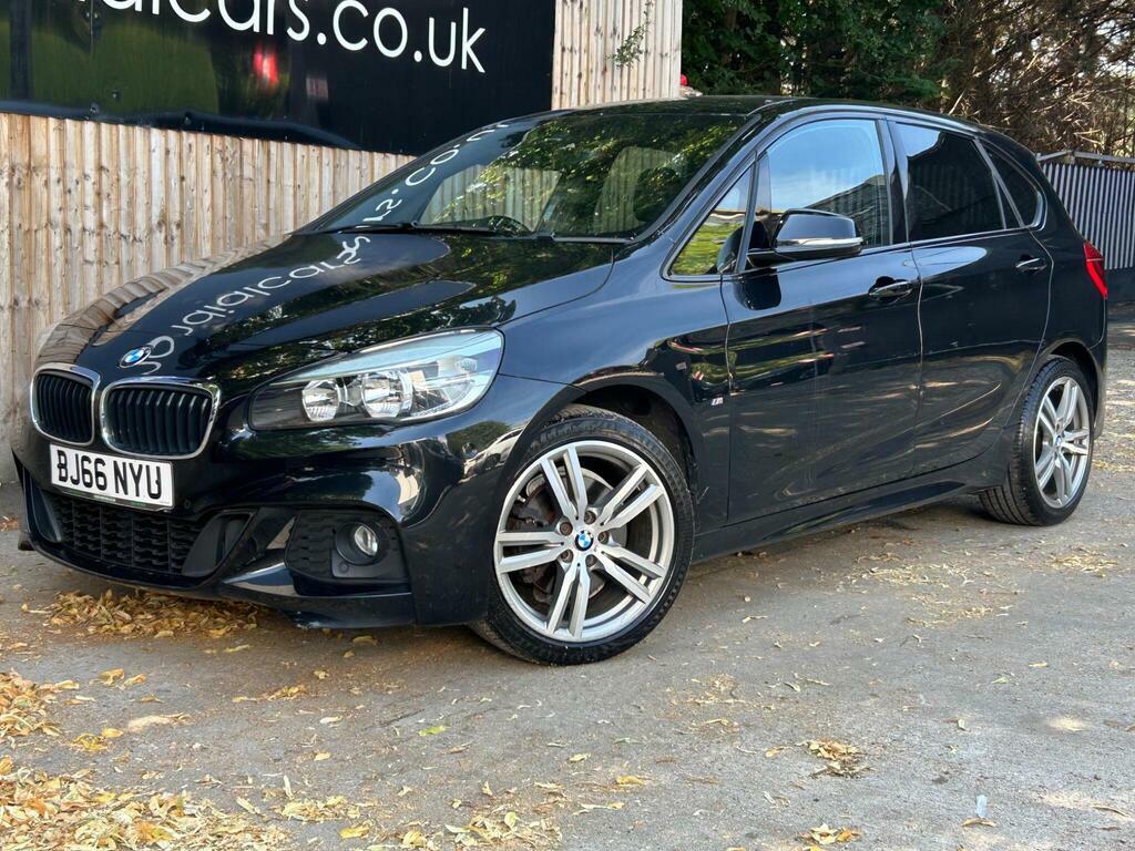 BMW 2 Series Active Tourer 2.0 220D M Sport Euro 6 S S Black #5