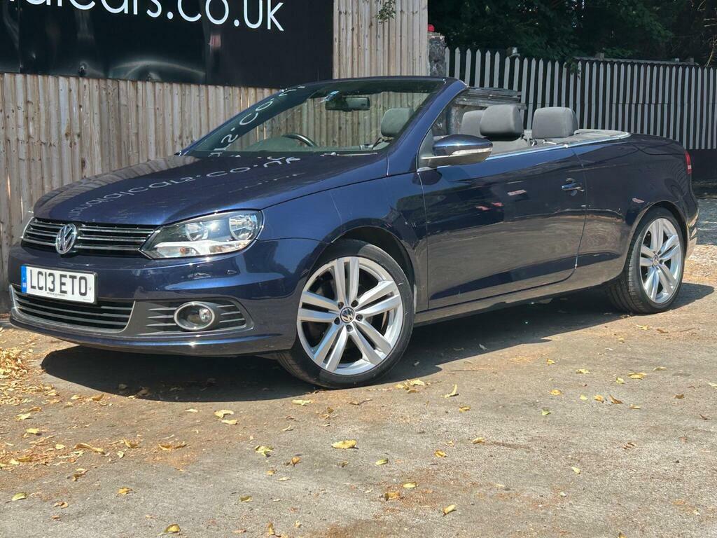 Volkswagen EOS 1.4 Tsi Sport Cabriolet Euro 5 Blue #2