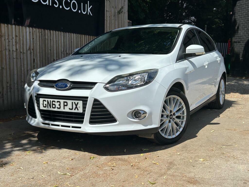 Ford Focus 1.0T Ecoboost Zetec Euro 5 S S White