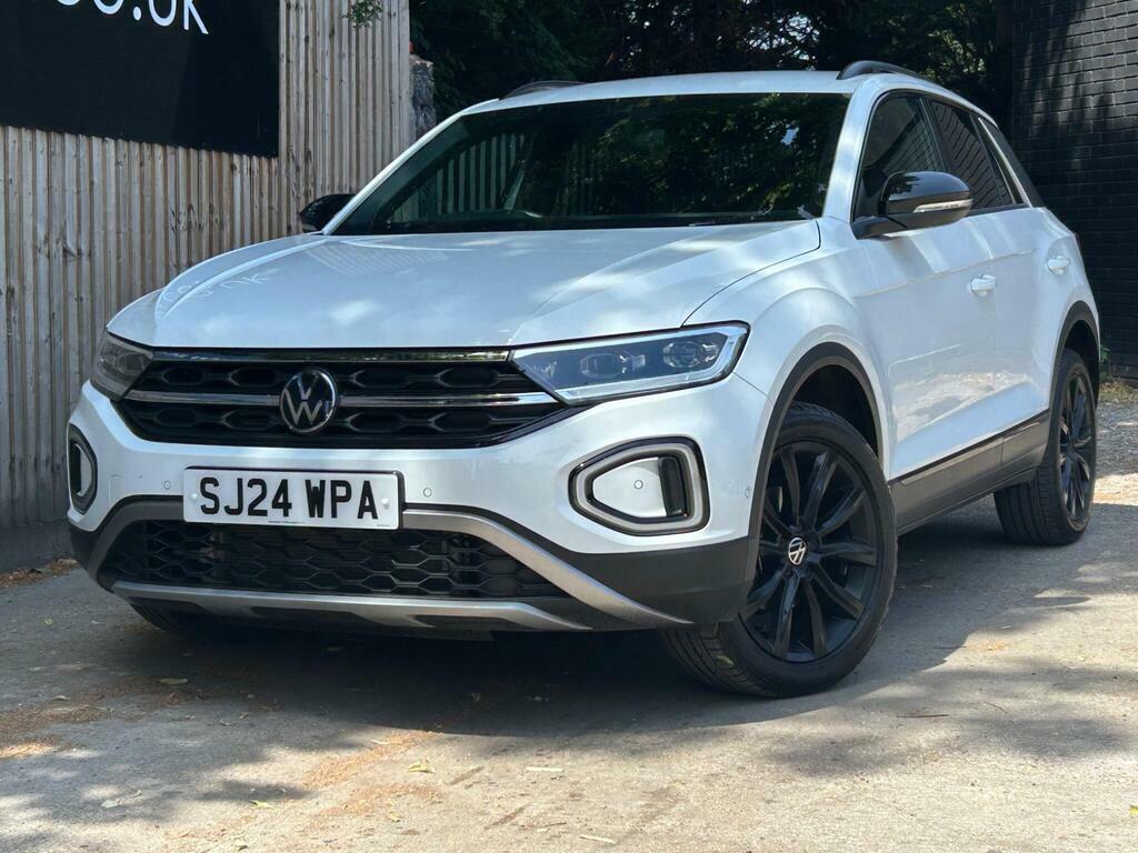 Volkswagen T-Roc 1.5 Tsi Style Euro 6 S S White #2